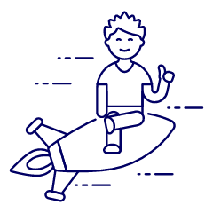 Startup People 2 Illustration from UX Line Set