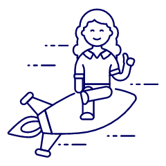 Startup People 5 Illustration from UX Line Set