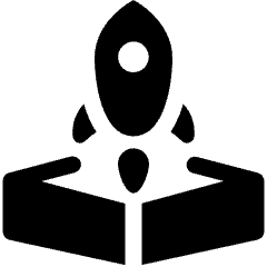 Startup Product Rocket Box Icon from Ultimate Bold Set