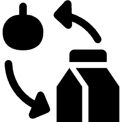 Suply Chain Distributor Fruit Juice Icon from Ultimate Bold Set