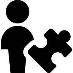 Suply Chain Supplier Puzzle Icon from Ultimate Bold Set