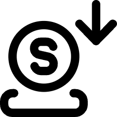 Deposit Box Icon from Core Line Set