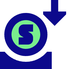 Deposit Box Icon from Sharp Pop Set