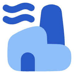 Factory Plant Icon from Flex Flat Set