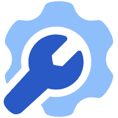Maintenance Tool Icon from Plump Flat Set