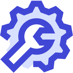 Maintenance Tool Icon from Sharp Duo Set