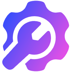 Maintenance Tool Icon from Plump Gradient Set