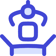 Manufacturing Packing Robot Arm Icon from Flex Duo Set