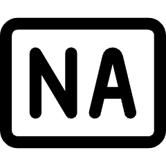 Not Applicable Icon from Core Line Set