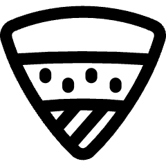 Pipeline Triangle Icon from Flex Line Set