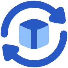 Product Cycle Icon from Plump Flat Set