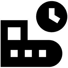 Production Belt Time Icon from Sharp Remix Set