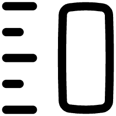 Size Measurement Big Icon from Flex Line Set