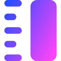 Size Measurement Big Icon from Core Gradient Set