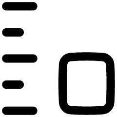 Size Measurement Medium Icon from Flex Line Set