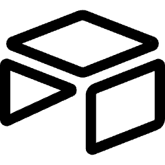 Airtable Logo Icon from Ultimate Regular Set