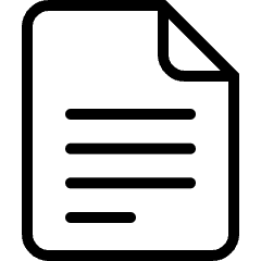 Google Docs Logo Icon from Ultimate Light Set