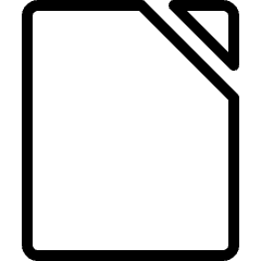 Libreoffice Logo Icon from Ultimate Light Set