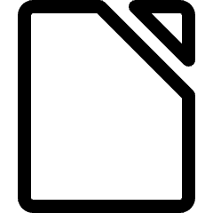 Libreoffice Logo Icon from Ultimate Regular Set