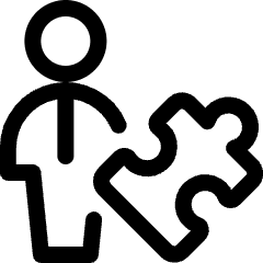 Suply Chain Supplier Puzzle Icon from Ultimate Regular Set