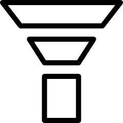 Workflow Coaching Pipeline Management Icon from Ultimate Light Set