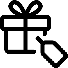 Products Gift Tag Icon from Ultimate Regular Set