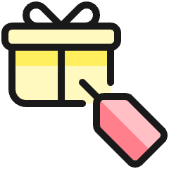 Products Gift Tag Icon from Ultimate Colors Set