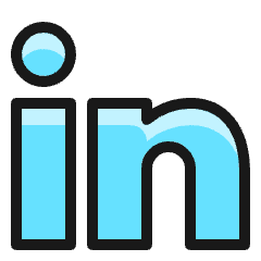 Linkedin Logo Icon from Ultimate Colors Set