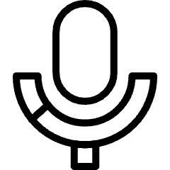 Google Microphone Voice Search Logo Icon from Ultimate Light Set