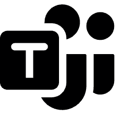 Microsoft Teams Logo Icon from Ultimate Bold Set
