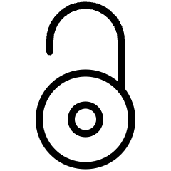 Open Access Logo Icon from Ultimate Light Set