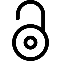 Open Access Logo Icon from Ultimate Regular Set