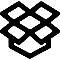 Dropbox Logo Icon from Ultimate Bold Set