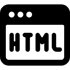 Programming Language Html Icon from Ultimate Bold Set