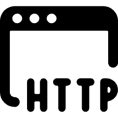 Programming Language Http Icon from Ultimate Bold Set