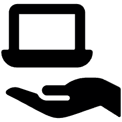 Programming Hold Laptop 1 Icon from Ultimate Bold Set