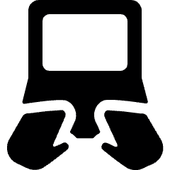Programming Laptop Type Icon from Ultimate Bold Set