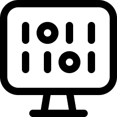 Programming Monitor Icon from Ultimate Regular Set