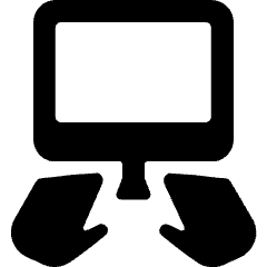 Programming Monitor Type Icon from Ultimate Bold Set