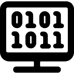 Programming Monitor Icon from Ultimate Bold Set