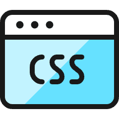 Programming Language Css Icon from Ultimate Colors Set