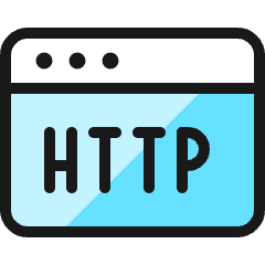 Programming Language Http Icon from Ultimate Colors Set