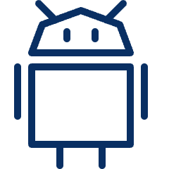 Android Icon from Cyber Line Set