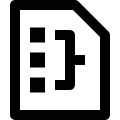 Flowchart Icon from Nova Line Icons Set