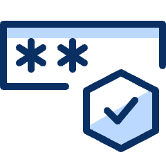 Login Box Approve Icon from Cyber Duotone Set