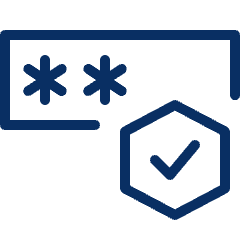 Login Box Approve Icon from Cyber Line Set