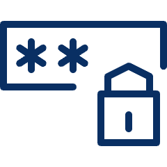 Login Box Lock Icon from Cyber Line Set