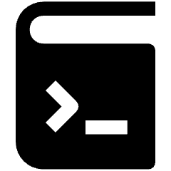 Programming Book Icon from Nova Solid Set