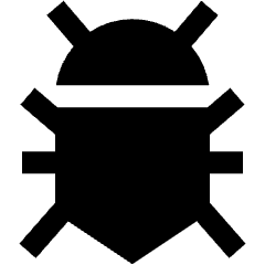 Programming Bug Icon from Nova Solid Set