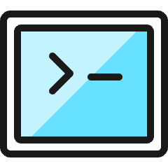 Programming Code Icon from Ultimate Colors Set